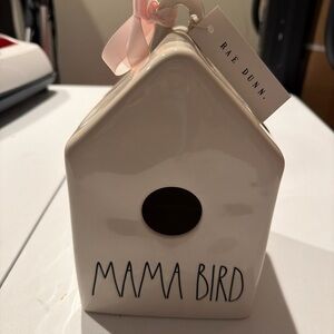 Rae Dunn Cream Birdhouse mama bird baby shower gift mother’s day gift